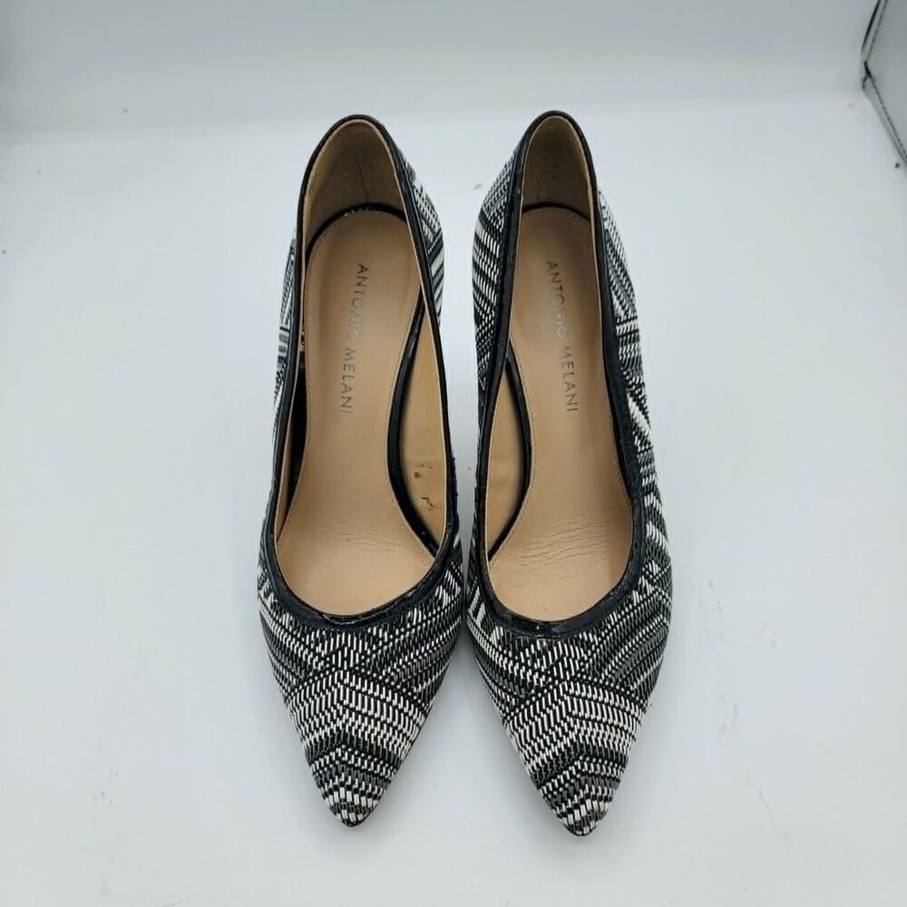 Antonio Melani women’s shoes size 6.5 Black and white Heels